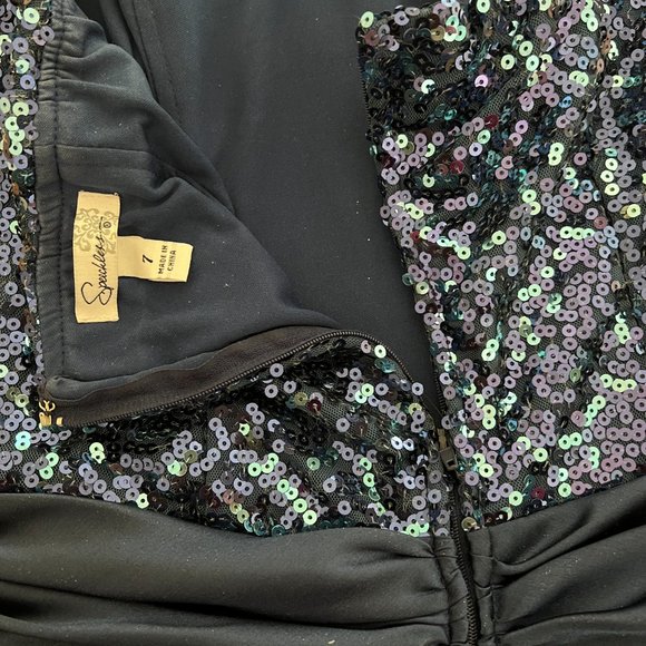 Speechless navy sequential tutu dress - Picture 12 of 13